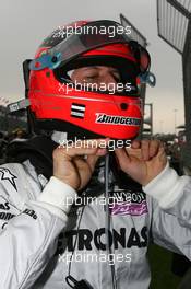 28.03.2010 Melbourne, Australia,  Michael Schumacher (GER), Mercedes GP Petronas - Formula 1 World Championship, Rd 2, Australian Grand Prix, Sunday Pre-Race Grid