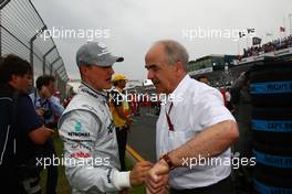 28.03.2010 Melbourne, Australia,  Michael Schumacher (GER), Mercedes GP Petronas - Formula 1 World Championship, Rd 2, Australian Grand Prix, Sunday Pre-Race Grid