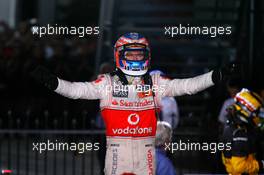 28.03.2010 Melbourne, Australia,  1st place Jenson Button (GBR), McLaren Mercedes - Formula 1 World Championship, Rd 2, Australian Grand Prix, Sunday Podium