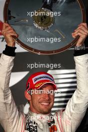 28.03.2010 Melbourne, Australia,  Jenson Button (GBR), McLaren Mercedes - Formula 1 World Championship, Rd 2, Australian Grand Prix, Sunday Podium