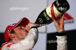 28.03.2010 Melbourne, Australia,  Jenson Button (GBR), McLaren Mercedes  - Formula 1 World Championship, Rd 2, Australian Grand Prix, Sunday Podium