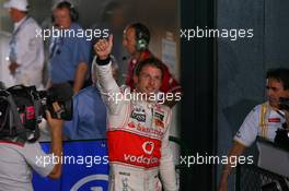 28.03.2010 Melbourne, Australia,  1st place Jenson Button (GBR), McLaren Mercedes - Formula 1 World Championship, Rd 2, Australian Grand Prix, Sunday Podium