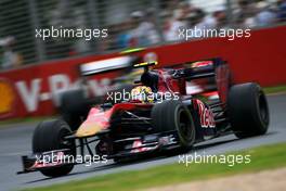 28.03.2010 Melbourne, Australia,  Jaime Alguersuari (ESP), Scuderia Toro Rosso  - Formula 1 World Championship, Rd 2, Australian Grand Prix, Sunday Race