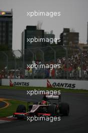 28.03.2010 Melbourne, Australia,  Karun Chandhok (IND), Hispania Racing F1 Team HRT - Formula 1 World Championship, Rd 2, Australian Grand Prix, Sunday Race