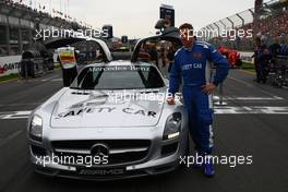 28.03.2010 Melbourne, Australia,   Bernd Maylander (GER, Mayländer), FIA F1 & GP2 Mercedes safety car driver - Formula 1 World Championship, Rd 2, Australian Grand Prix, Sunday Race