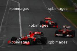 28.03.2010 Melbourne, Australia,  Timo Glock (GER), Virgin Racing - Formula 1 World Championship, Rd 2, Australian Grand Prix, Sunday Race
