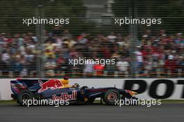28.03.2010 Melbourne, Australia,  Sebastian Vettel (GER), Red Bull Racing, RB6 - Formula 1 World Championship, Rd 2, Australian Grand Prix, Sunday Race