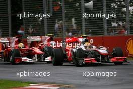 28.03.2010 Melbourne, Australia,  Lewis Hamilton (GBR), McLaren Mercedes  - Formula 1 World Championship, Rd 2, Australian Grand Prix, Sunday Race