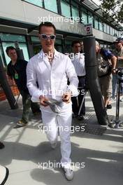 27.03.2010 Melbourne, Australia,  Michael Schumacher (GER), Mercedes GP Petronas - Formula 1 World Championship, Rd 2, Australian Grand Prix, Saturday