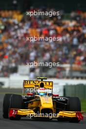 27.03.2010 Melbourne, Australia,  Vitaly Petrov (RUS), Renault F1 Team  - Formula 1 World Championship, Rd 2, Australian Grand Prix, Saturday Qualifying