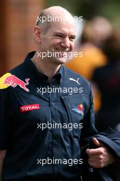 27.03.2010 Melbourne, Australia,  Adrian Newey (GBR), Red Bull Racing, Technical Operations Director  - Formula 1 World Championship, Rd 2, Australian Grand Prix, Saturday