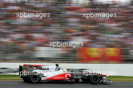 27.03.2010 Melbourne, Australia,  Lewis Hamilton (GBR), McLaren Mercedes  - Formula 1 World Championship, Rd 2, Australian Grand Prix, Saturday Practice