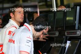 27.03.2010 Melbourne, Australia,  Jenson Button (GBR), McLaren Mercedes  - Formula 1 World Championship, Rd 2, Australian Grand Prix, Saturday Practice