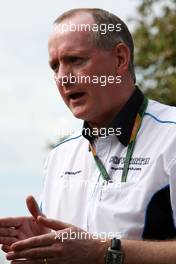 27.03.2010 Melbourne, Australia,  Mark Gallagher (IRL), General Manager of Cosworth's F1 Business Unit - Formula 1 World Championship, Rd 2, Australian Grand Prix, Saturday