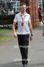 27.03.2010 Melbourne, Australia,  Jenson Button (GBR), McLaren Mercedes - Formula 1 World Championship, Rd 2, Australian Grand Prix, Saturday