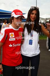 27.03.2010 Melbourne, Australia,  Fernando Alonso (ESP), Scuderia Ferrari - Formula 1 World Championship, Rd 2, Australian Grand Prix, Saturday Practice