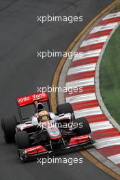 27.03.2010 Melbourne, Australia,  Lewis Hamilton (GBR), McLaren Mercedes, MP4-25 - Formula 1 World Championship, Rd 2, Australian Grand Prix, Saturday Qualifying