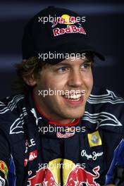 27.03.2010 Melbourne, Australia,  Sebastian Vettel (GER), Red Bull Racing - Formula 1 World Championship, Rd 2, Australian Grand Prix, Saturday Press Conference