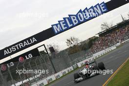 27.03.2010 Melbourne, Australia,  Michael Schumacher (GER), Mercedes GP  - Formula 1 World Championship, Rd 2, Australian Grand Prix, Saturday Practice