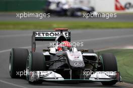 27.03.2010 Melbourne, Australia,  Michael Schumacher (GER), Mercedes GP Petronas - Formula 1 World Championship, Rd 2, Australian Grand Prix, Saturday Qualifying