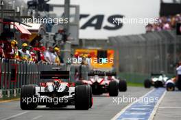 27.03.2010 Melbourne, Australia,  Lucas di Grassi (BRA), Virgin Racing - Formula 1 World Championship, Rd 2, Australian Grand Prix, Saturday Practice