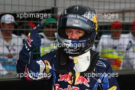 27.03.2010 Melbourne, Australia,  pole position Sebastian Vettel (GER), Red Bull Racing - Formula 1 World Championship, Rd 2, Australian Grand Prix, Saturday Qualifying