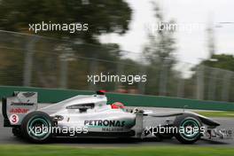 27.03.2010 Melbourne, Australia,  Michael Schumacher (GER), Mercedes GP  - Formula 1 World Championship, Rd 2, Australian Grand Prix, Saturday Practice