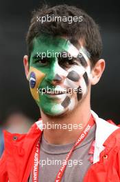 27.03.2010 Melbourne, Australia,  Fan of Felipe Massa (BRA), Scuderia Ferrari  - Formula 1 World Championship, Rd 2, Australian Grand Prix, Saturday