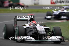 27.03.2010 Melbourne, Australia,  Michael Schumacher (GER), Mercedes GP Petronas - Formula 1 World Championship, Rd 2, Australian Grand Prix, Saturday Qualifying