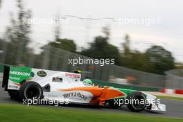 27.03.2010 Melbourne, Australia,  Vitantonio Liuzzi (ITA), Force India F1 Team  - Formula 1 World Championship, Rd 2, Australian Grand Prix, Saturday Practice