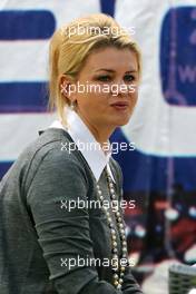 28.03.2010 Melbourne, Australia,  Corina Schumacher (GER), Corinna, Wife of Michael Schumacher  - Formula 1 World Championship, Rd 2, Australian Grand Prix, Sunday