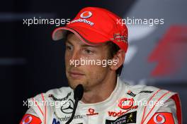 28.03.2010 Melbourne, Australia,  Jenson Button (GBR), McLaren Mercedes - Formula 1 World Championship, Rd 2, Australian Grand Prix, Sunday Press Conference