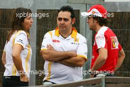 28.03.2010 Melbourne, Australia,  Fernando Alonso (ESP), Scuderia Ferrari  - Formula 1 World Championship, Rd 2, Australian Grand Prix, Sunday