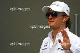 28.03.2010 Melbourne, Australia,  Nico Rosberg (GER), Mercedes GP  - Formula 1 World Championship, Rd 2, Australian Grand Prix, Sunday