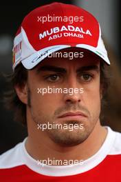 28.03.2010 Melbourne, Australia,  Fernando Alonso (ESP), Scuderia Ferrari - Formula 1 World Championship, Rd 2, Australian Grand Prix, Sunday