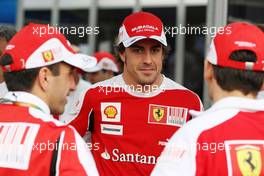 28.03.2010 Melbourne, Australia,  Fernando Alonso (ESP), Scuderia Ferrari - Formula 1 World Championship, Rd 2, Australian Grand Prix, Sunday