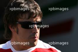25.03.2010 Melbourne, Australia,  Fernando Alonso (ESP), Scuderia Ferrari  - Formula 1 World Championship, Rd 2, Australian Grand Prix, Thursday