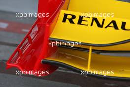 25.03.2010 Melbourne, Australia,  Detail, front wing, Renault F1 Team, R30 - Formula 1 World Championship, Rd 2, Australian Grand Prix, Thursday