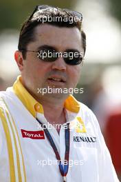 25.03.2010 Melbourne, Australia,  Eric Boullier, Team Principal, Renault F1 Team  - Formula 1 World Championship, Rd 2, Australian Grand Prix, Thursday