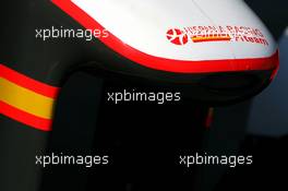 25.03.2010 Melbourne, Australia,  Hispania Racing F1 Team front wing detail - Formula 1 World Championship, Rd 2, Australian Grand Prix, Thursday