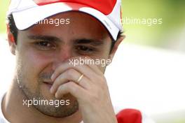 25.03.2010 Melbourne, Australia,  Felipe Massa (BRA), Scuderia Ferrari  - Formula 1 World Championship, Rd 2, Australian Grand Prix, Thursday