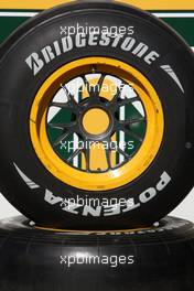 25.03.2010 Melbourne, Australia,  A Bridgestone tyre - Formula 1 World Championship, Rd 2, Australian Grand Prix, Thursday