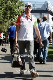 25.03.2010 Melbourne, Australia,  Adrian Sutil (GER), Force India F1 Team - Formula 1 World Championship, Rd 2, Australian Grand Prix, Thursday