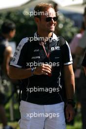 25.03.2010 Melbourne, Australia,  Rubens Barrichello (BRA), Williams F1 Team  - Formula 1 World Championship, Rd 2, Australian Grand Prix, Thursday