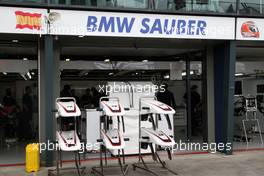 24.03.2010 Melbourne, Australia,  Race preperations, BMW Sauber F1 Team, C29, nose cones - Formula 1 World Championship, Rd 2, Australian Grand Prix, Wednesday