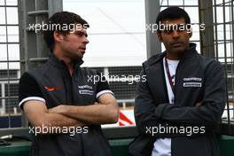 24.03.2010 Melbourne, Australia,  Karun Chandhok (IND), Hispania Racing F1 Team - Formula 1 World Championship, Rd 2, Australian Grand Prix, Wednesday