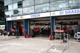 24.03.2010 Melbourne, Australia,  Virgin Garage - Formula 1 World Championship, Rd 2, Australian Grand Prix, Wednesday