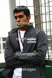 24.03.2010 Melbourne, Australia,  Karun Chandhok (IND), Hispania Racing F1 Team - Formula 1 World -Rd 2, Australian Grand Prix, Wednesday