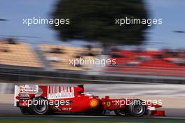 26.02.2010 Barcelona, Spain,  Fernando Alonso (ESP), Scuderia Ferrari  - Formula 1 Testing, Barcelona