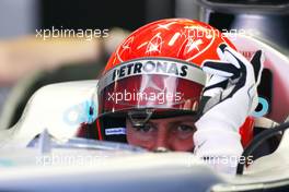 26.02.2010 Barcelona, Spain,  Michael Schumacher (GER), Mercedes GP  - Formula 1 Testing, Barcelona